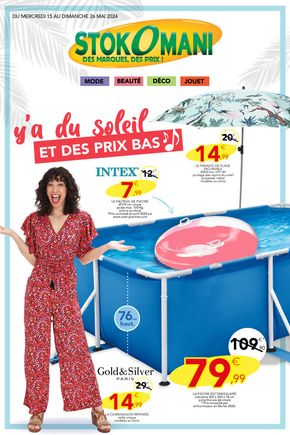Catalogue Stokomani à Lyon | Y'a du soleil et des prix bas | 13/05/2024 - 26/05/2024
