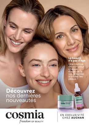 Promos de Beauté à Jarnac | Découvrez nos dernières nouveautés Cosmia sur Auchan Hypermarché | 27/05/2024 - 31/12/2024