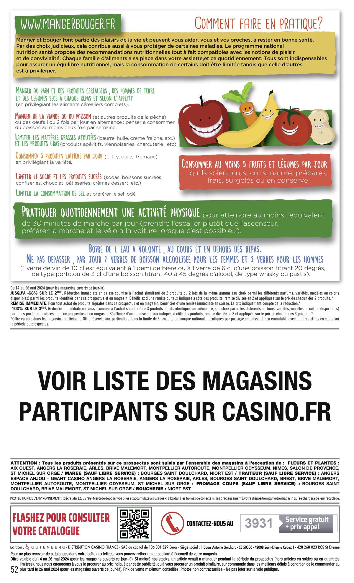 Catalogue Casino #hyperFrais, page 00052