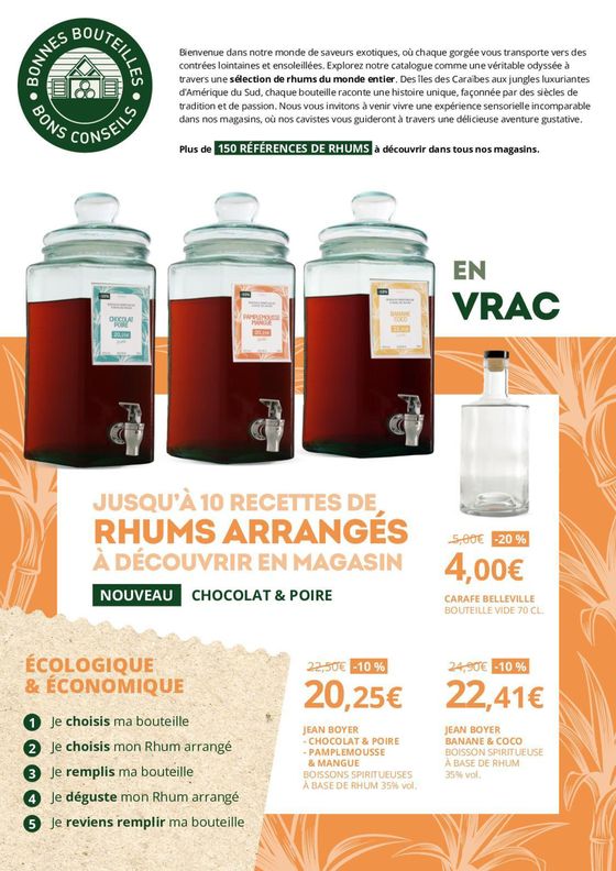 Catalogue La Vignery à Courbevoie | Voyage au cœur du rhum | 14/05/2024 - 02/06/2024