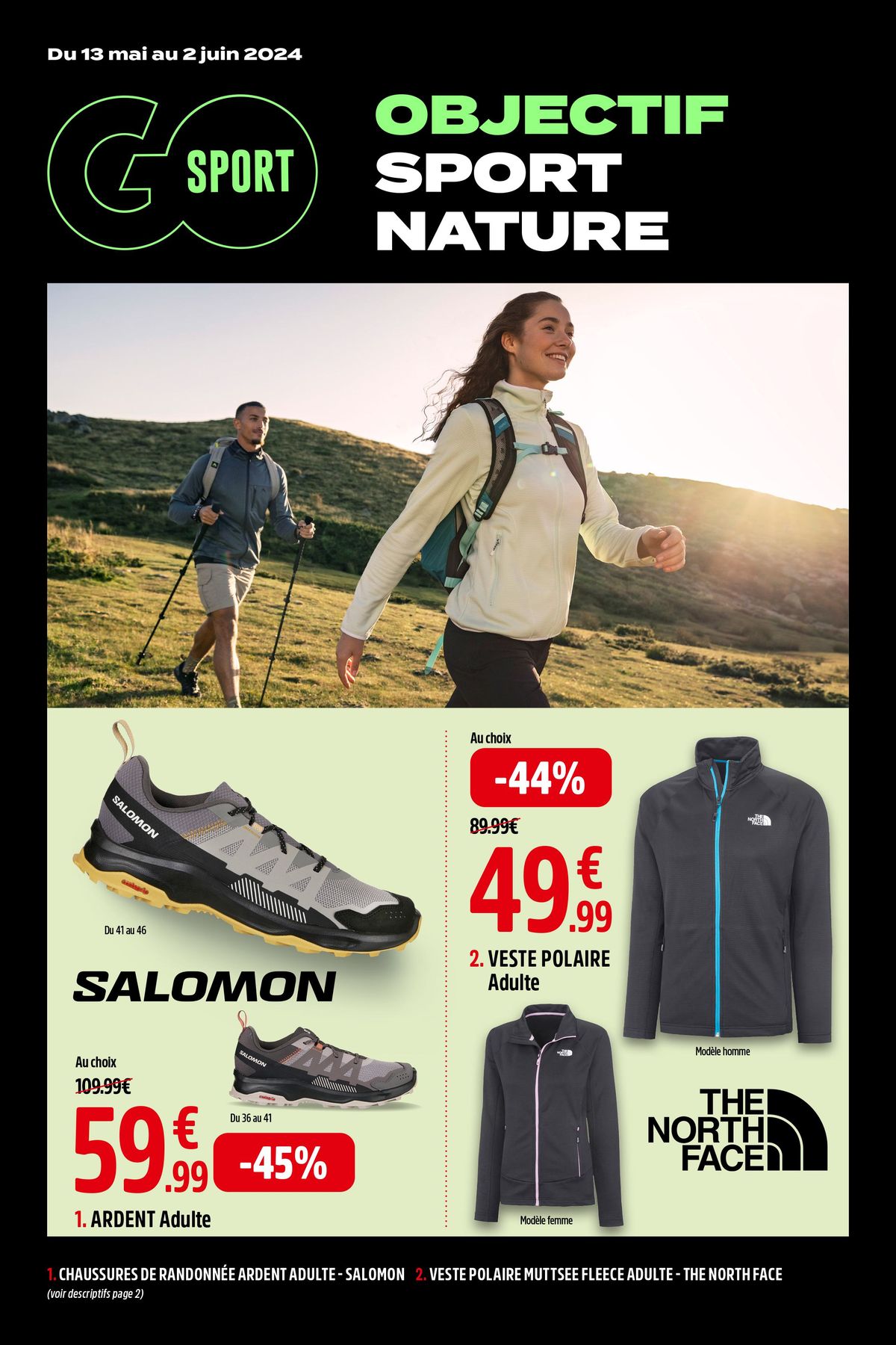 Catalogue OBJECTIF SPORT NATURE, page 00001
