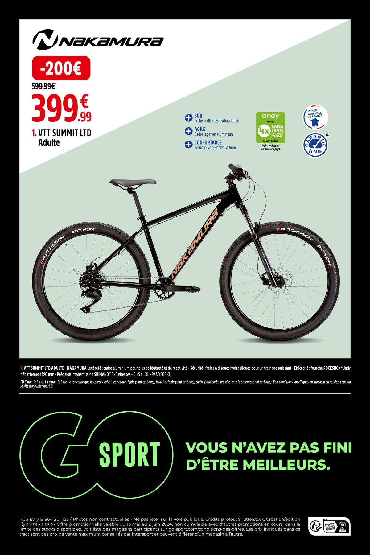 Catalogue OBJECTIF SPORT NATURE, page 00016