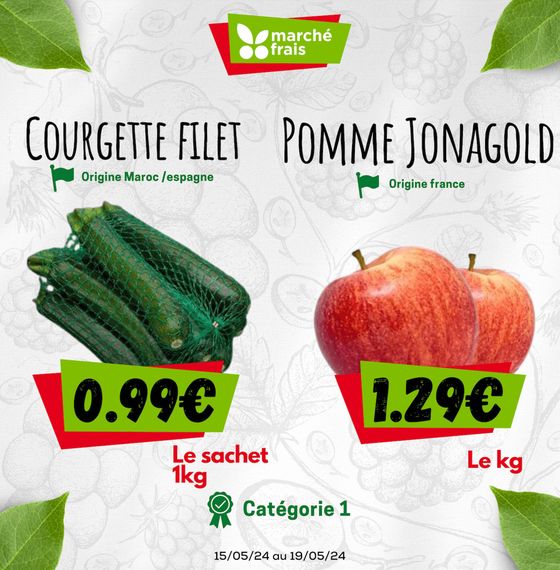 Catalogue marché frais Géant à Coignières | Catalogue marché frais Géant | 15/05/2024 - 19/05/2024
