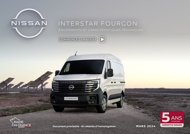 Catalogue Nissan à Aubenas | Nouveau Nissan Interstar | 15/05/2024 - 15/05/2025