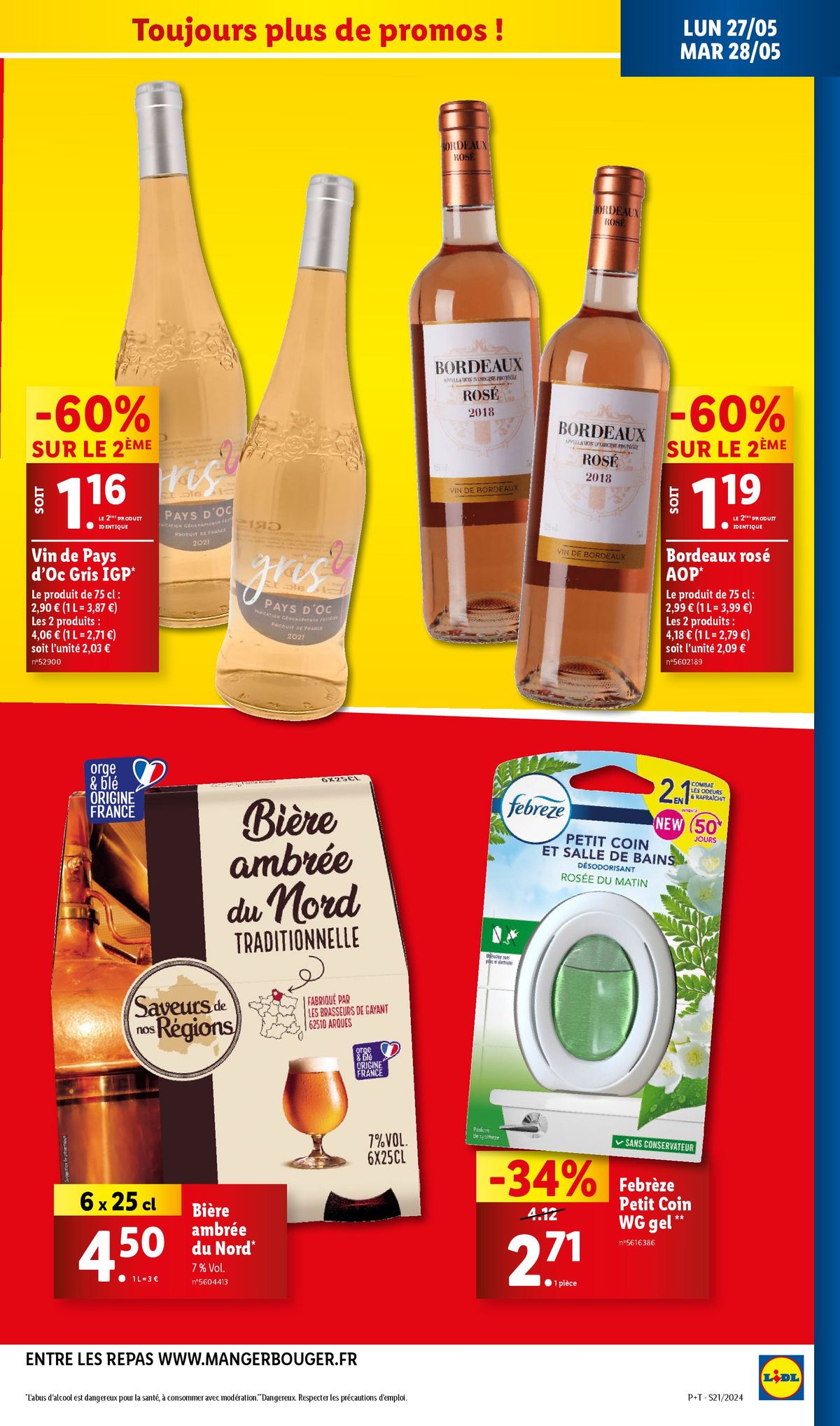 Catalogue Retrouvez toutes vos marques favorites à petits prix dans nos supermarchés Lidl !, page 00039