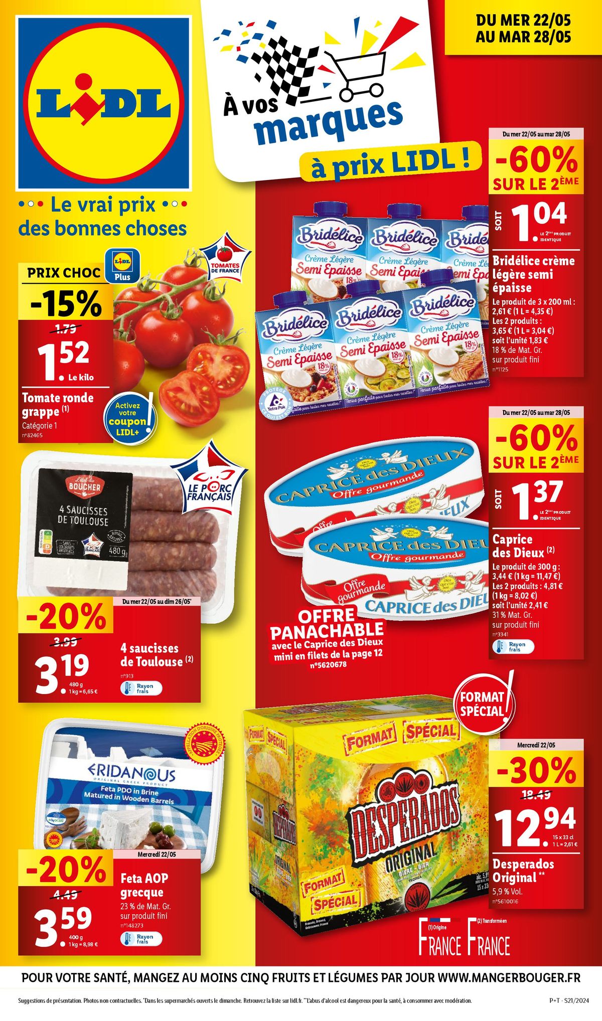 Catalogue Retrouvez toutes vos marques favorites à petits prix dans nos supermarchés Lidl !, page 00001