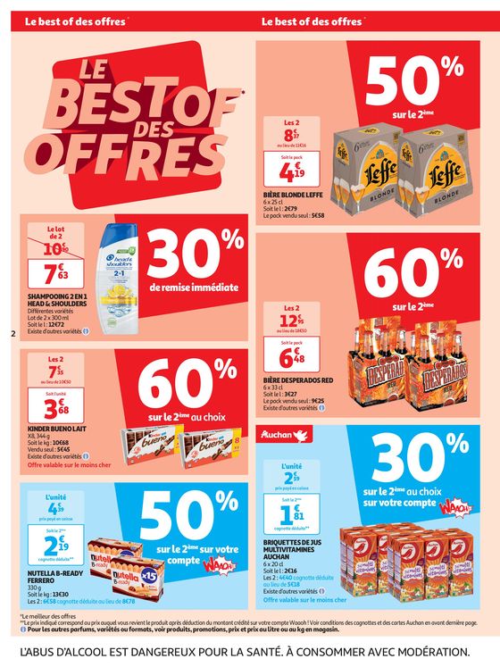 Catalogue Auchan Supermarché à Nemours |  Faites le plein de bonnes affaires ! | 22/05/2024 - 26/05/2024