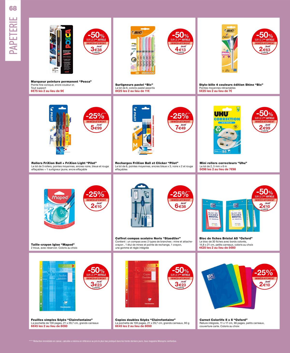 Catalogue 100 produits à moins de 1€, page 00068
