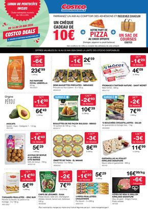 Promos de Discount Alimentaire à Levallois-Perret | COSTCO DEALS sur Costco | 16/05/2024 - 20/05/2024