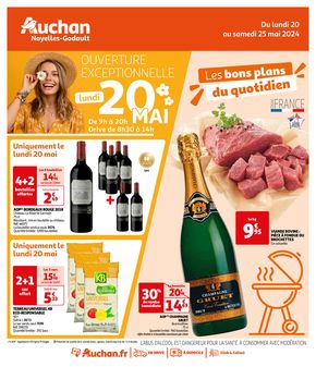 Catalogue Auchan Hypermarché à Aubencheul-au-Bac | Les bons planns du quotidien | 20/05/2024 - 25/05/2024
