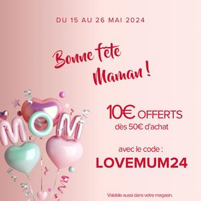 Promos de Sport à Cagnes-sur-Mer | Jusqu’au 26 mai, profitez de 10€ offerts dès 50€ d’achat avec le code : LOVEMUM24 sur Padd | 17/05/2024 - 26/05/2024