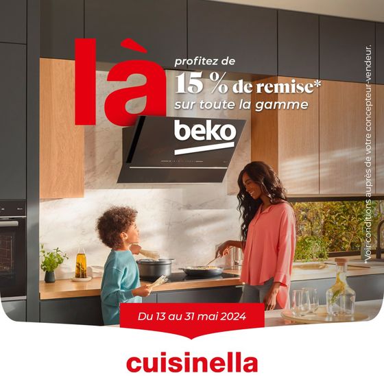 Catalogue Cuisinella à Barberey-Saint-Sulpice | Là, c’est le mois du pouvoir d’achat chez Cuisinella ! | 20/05/2024 - 31/05/2024