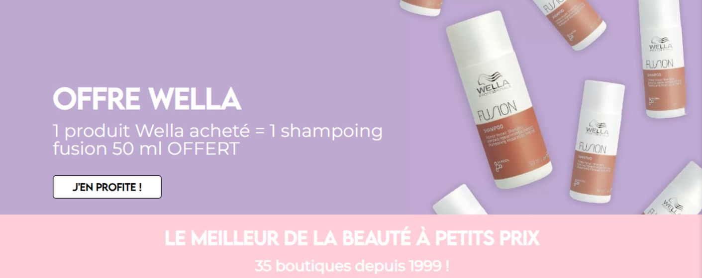 Catalogue Saga Cosmetics à Nîmes | OFFRE WELLA | 20/05/2024 - 27/05/2024