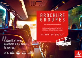 Promos de Restaurants à Mérignac (Gironde) | Groups service brochure 2024 sur Autogrill | 20/05/2024 - 31/12/2024