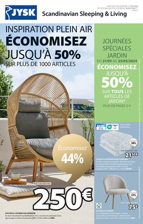 Catalogue JYSK à Montauban | Offres exceptionnelles | 21/05/2024 - 24/06/2024