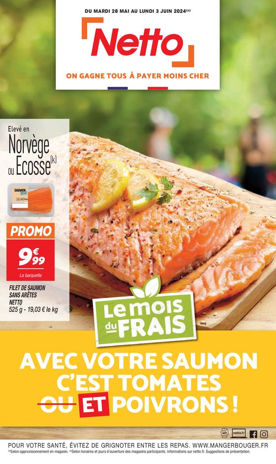Catalogue Netto à La Loupe | SEMAINE PROCHAINE : MOIS DU FRAIS | 28/05/2024 - 03/06/2024