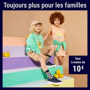 Promos de Mode à Bouzonville | Toujours plus pour les familles  sur Kiabi | 22/05/2024 - 31/05/2024