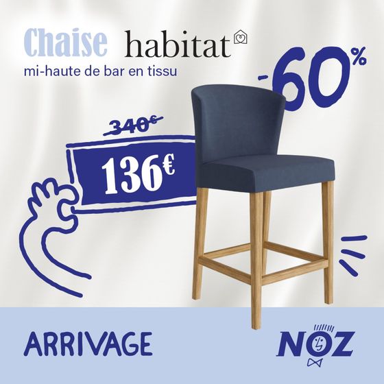 Catalogue Noz à Saint-Paul-lès-Dax | Canapés, bibliothèques, tables et autres meubles design à -60% ! | 22/05/2024 - 31/05/2024