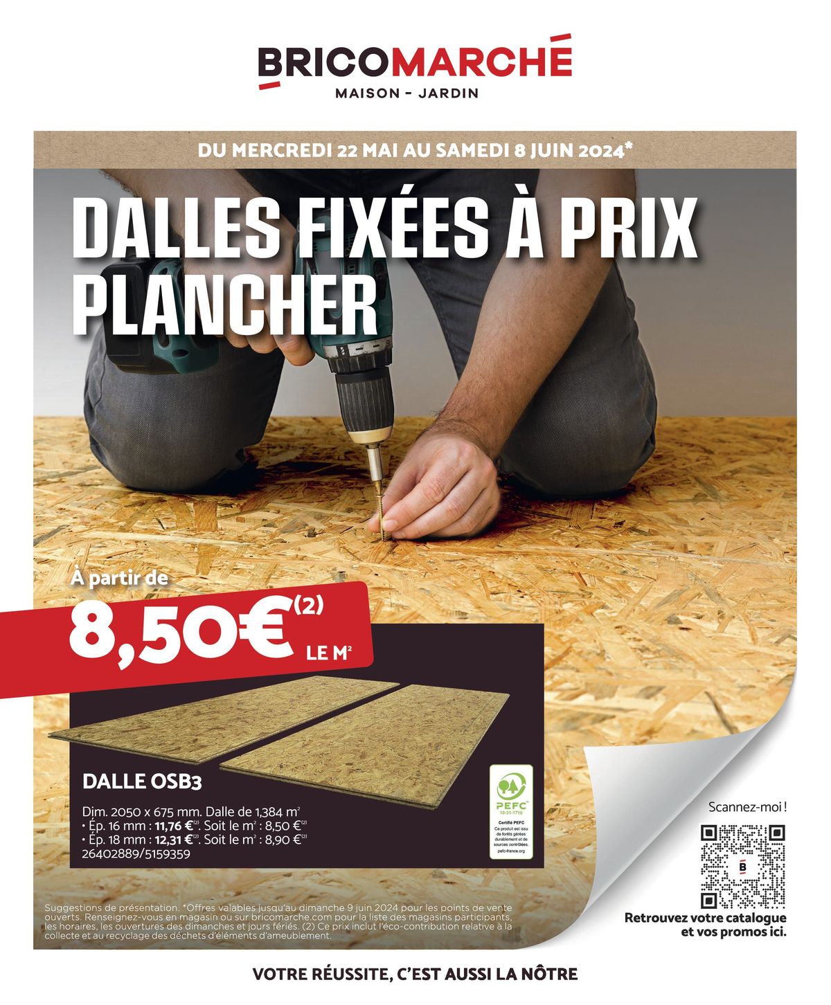 Catalogue DALLES FIXÉES À PRIX PLANCHER, page 00001