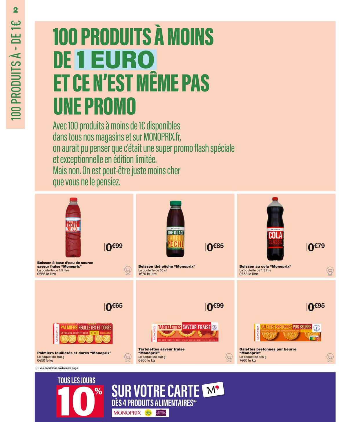 Catalogue 100 produits à moins de 1€, page 00002