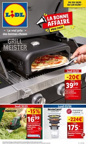 Catalogue Lidl à Merkwiller-Pechelbronn | Retrouvez nos offres Lidl de la semaine : barbecue, jardinage et électroménager | 30/05/2024 - 03/06/2024