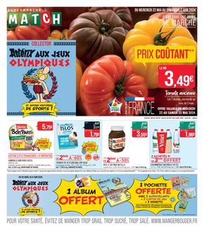 Catalogue Supermarché Match à Saint-Avold | C'EST TOUS LES JOURS LE MARCHÉ | 22/05/2024 - 02/06/2024