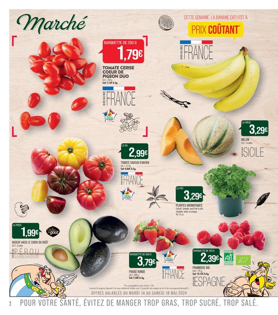 Catalogue Supermarché Match à Metz | C'EST TOUS LES JOURS LE MARCHÉ | 22/05/2024 - 26/05/2024
