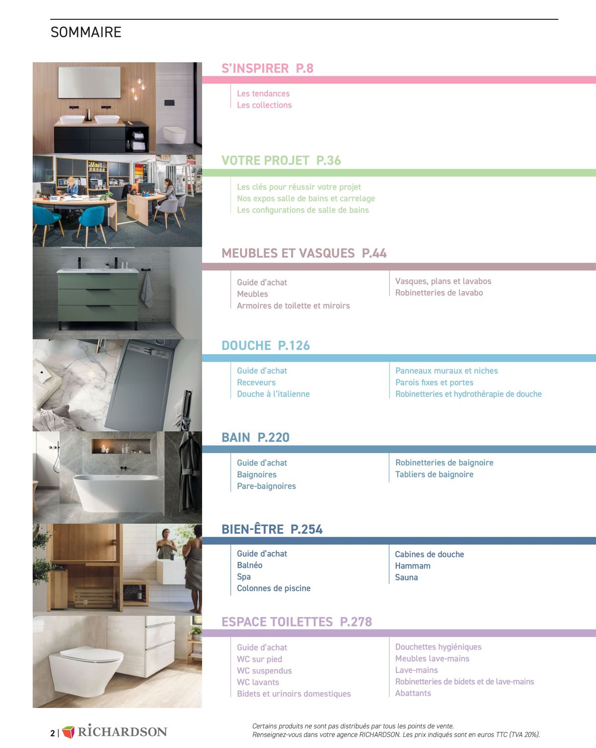 Catalogue Salle de bains et carrelage 2024, page 00004