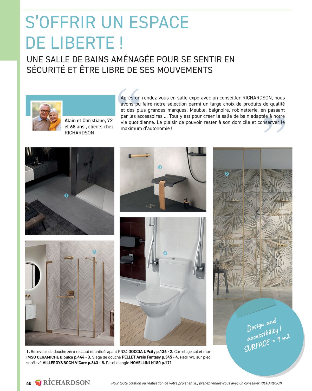 Catalogue Salle de bains et carrelage 2024, page 00042