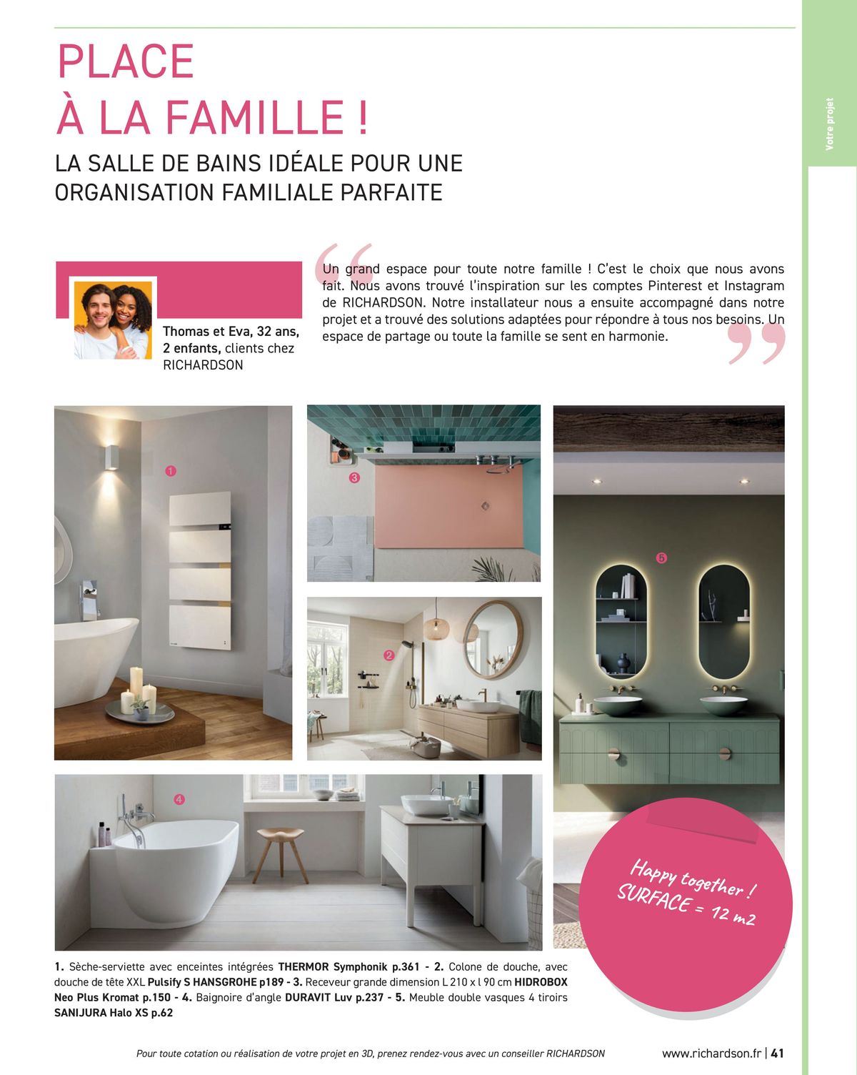 Catalogue Salle de bains et carrelage 2024, page 00043