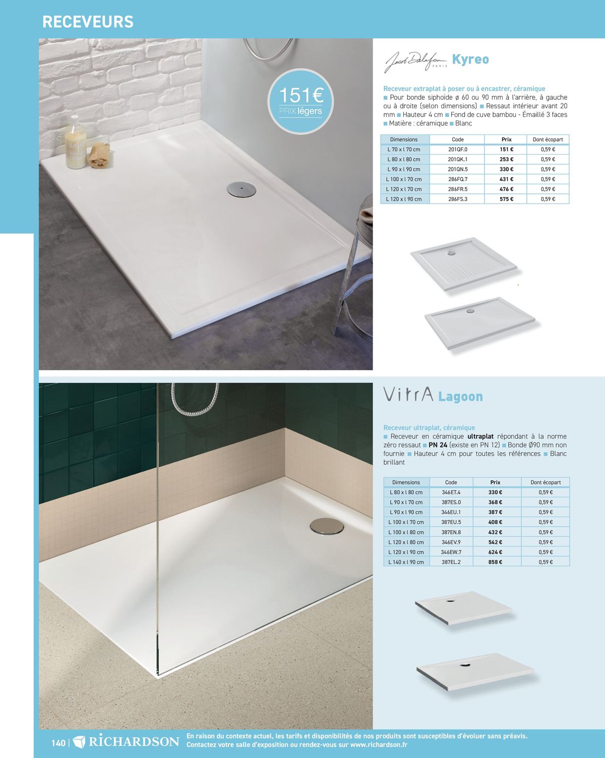 Catalogue Salle de bains et carrelage 2024, page 00142
