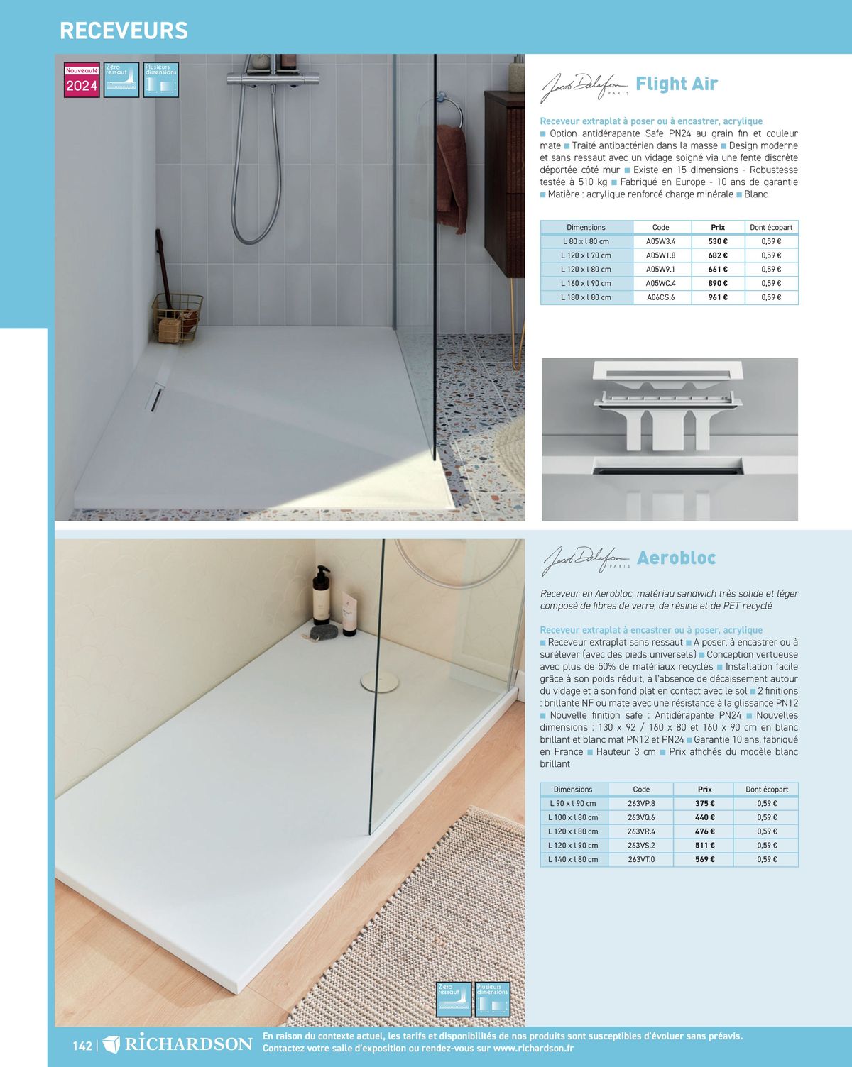 Catalogue Salle de bains et carrelage 2024, page 00144