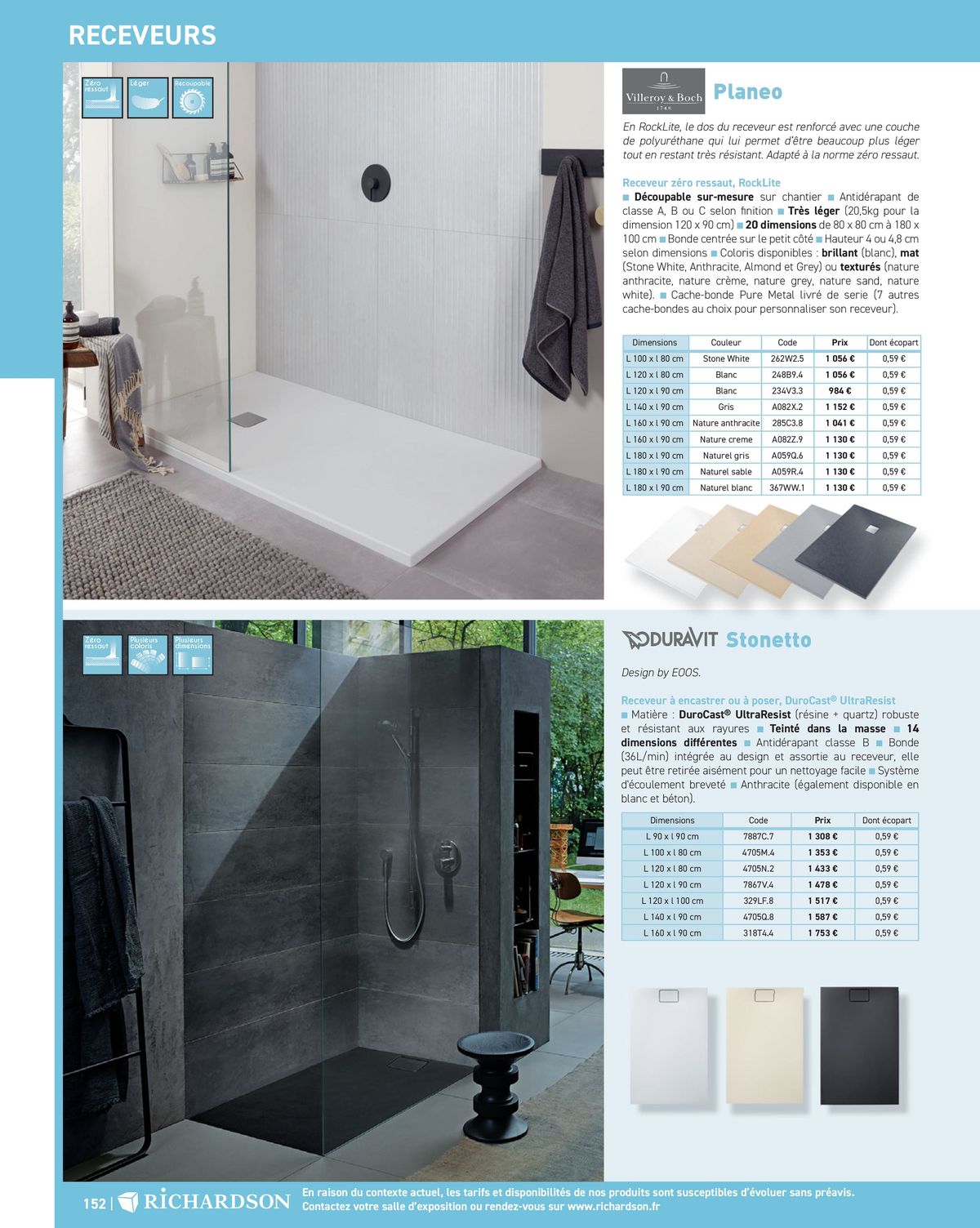 Catalogue Salle de bains et carrelage 2024, page 00154