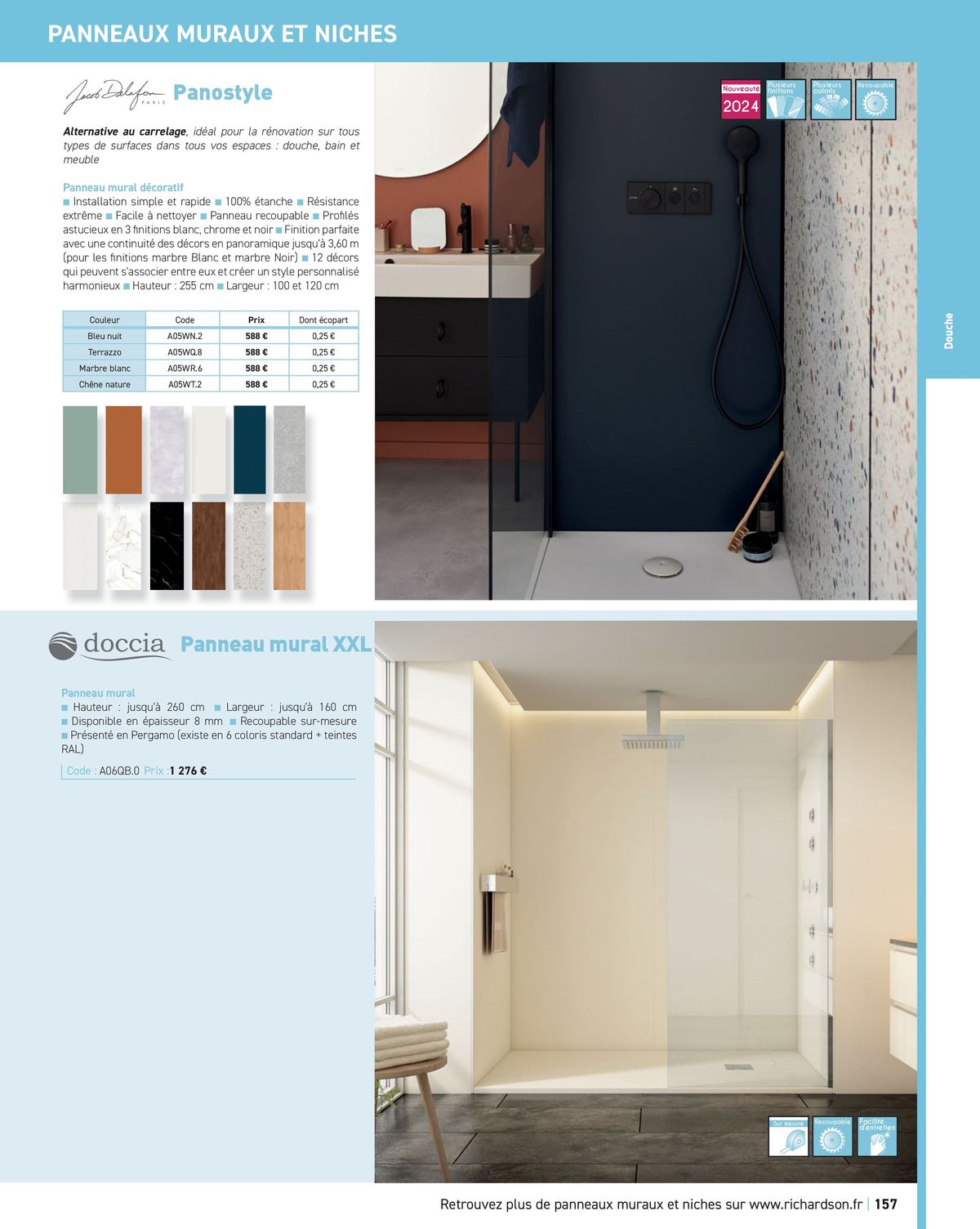 Catalogue Salle de bains et carrelage 2024, page 00159