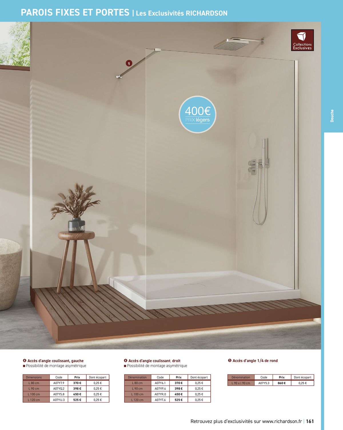 Catalogue Salle de bains et carrelage 2024, page 00163