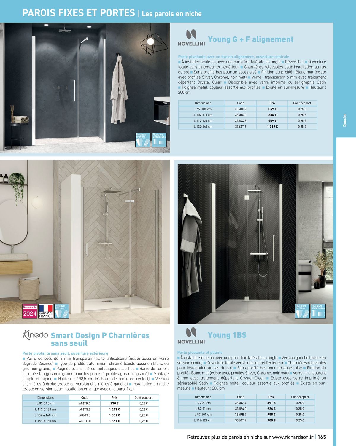 Catalogue Salle de bains et carrelage 2024, page 00167
