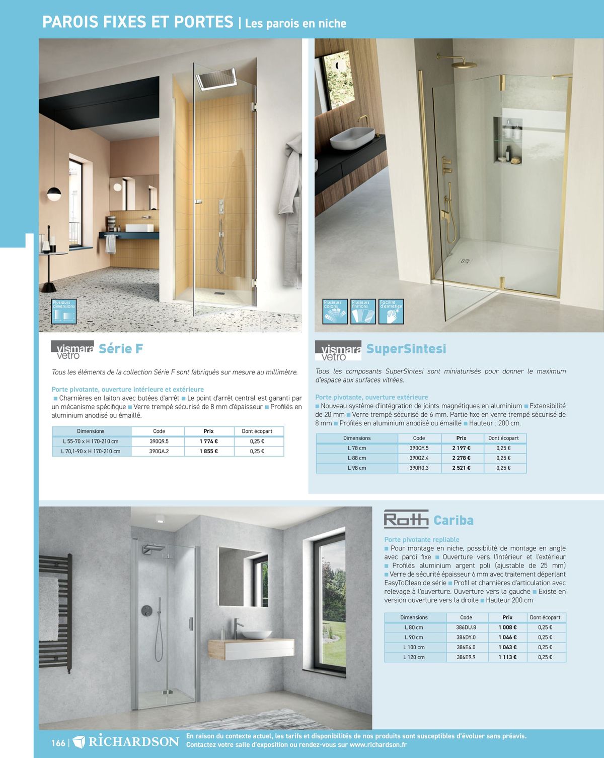 Catalogue Salle de bains et carrelage 2024, page 00168