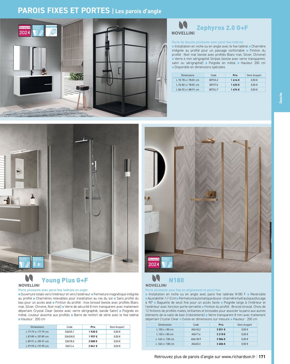 Catalogue Salle de bains et carrelage 2024, page 00173