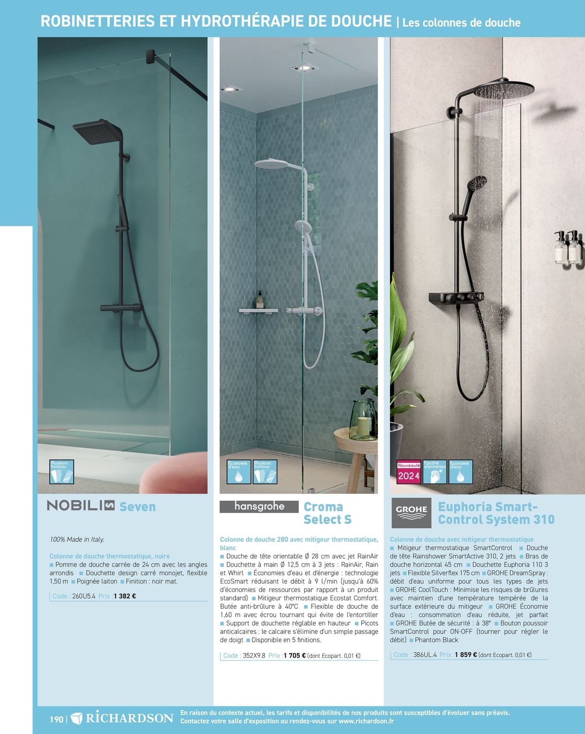 Catalogue Salle de bains et carrelage 2024, page 00192