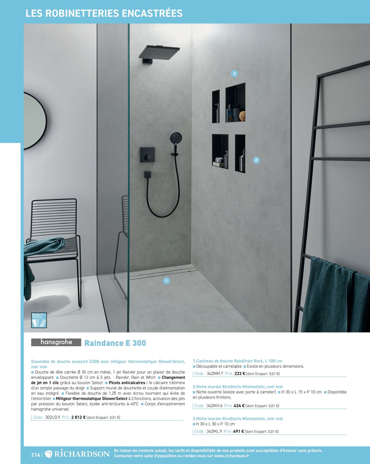 Catalogue Salle de bains et carrelage 2024, page 00216