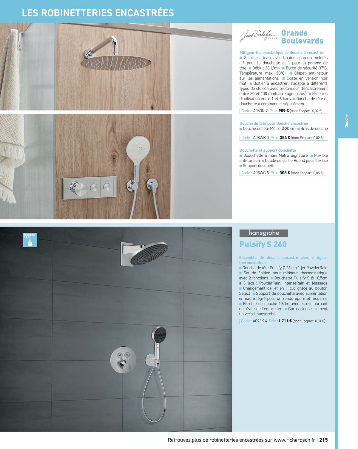 Catalogue Salle de bains et carrelage 2024, page 00217