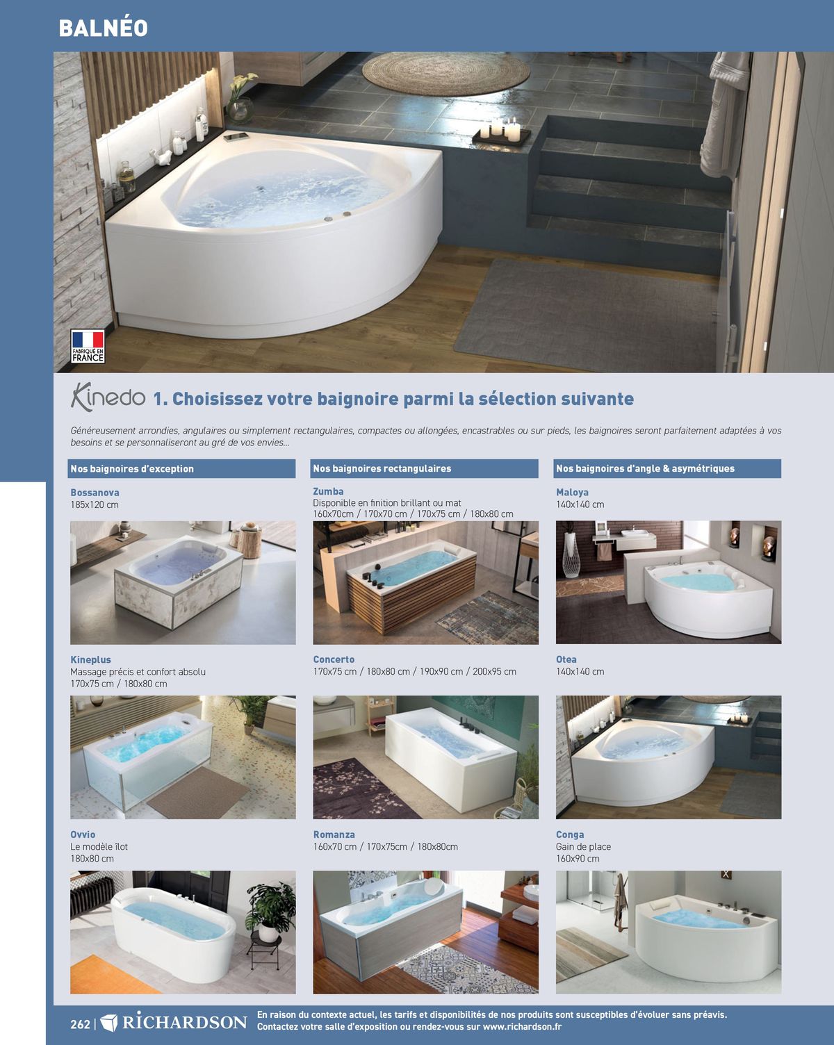 Catalogue Salle de bains et carrelage 2024, page 00264