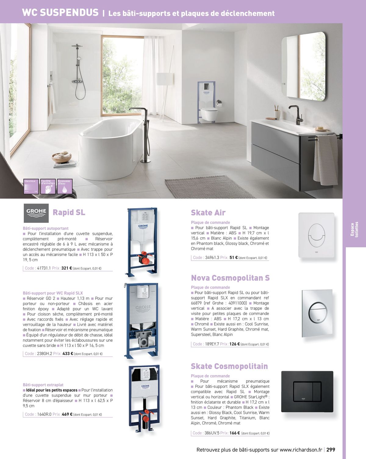 Catalogue Salle de bains et carrelage 2024, page 00301