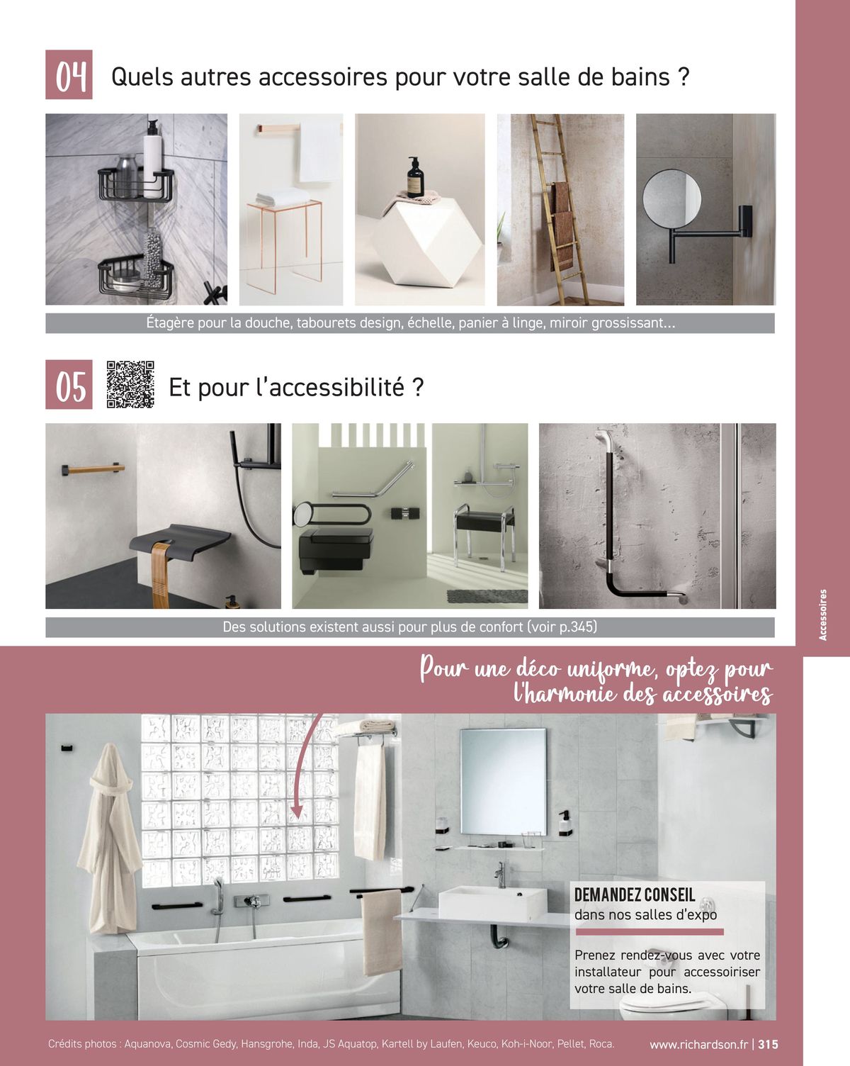 Catalogue Salle de bains et carrelage 2024, page 00317