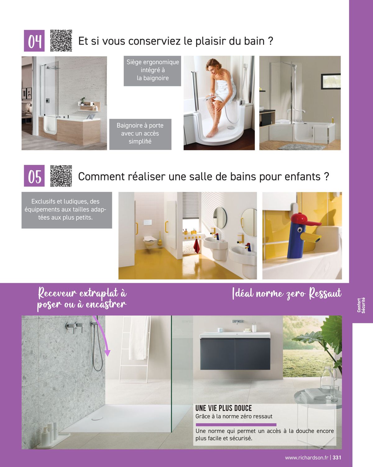 Catalogue Salle de bains et carrelage 2024, page 00333