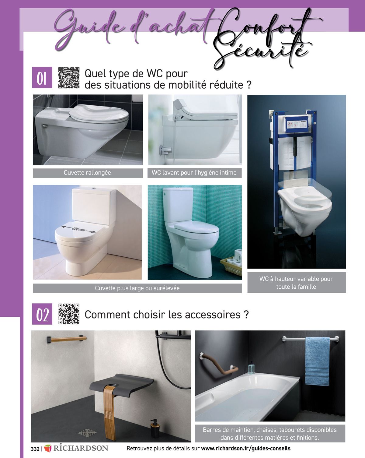 Catalogue Salle de bains et carrelage 2024, page 00334