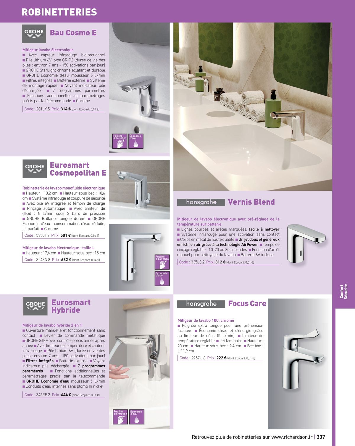 Catalogue Salle de bains et carrelage 2024, page 00339