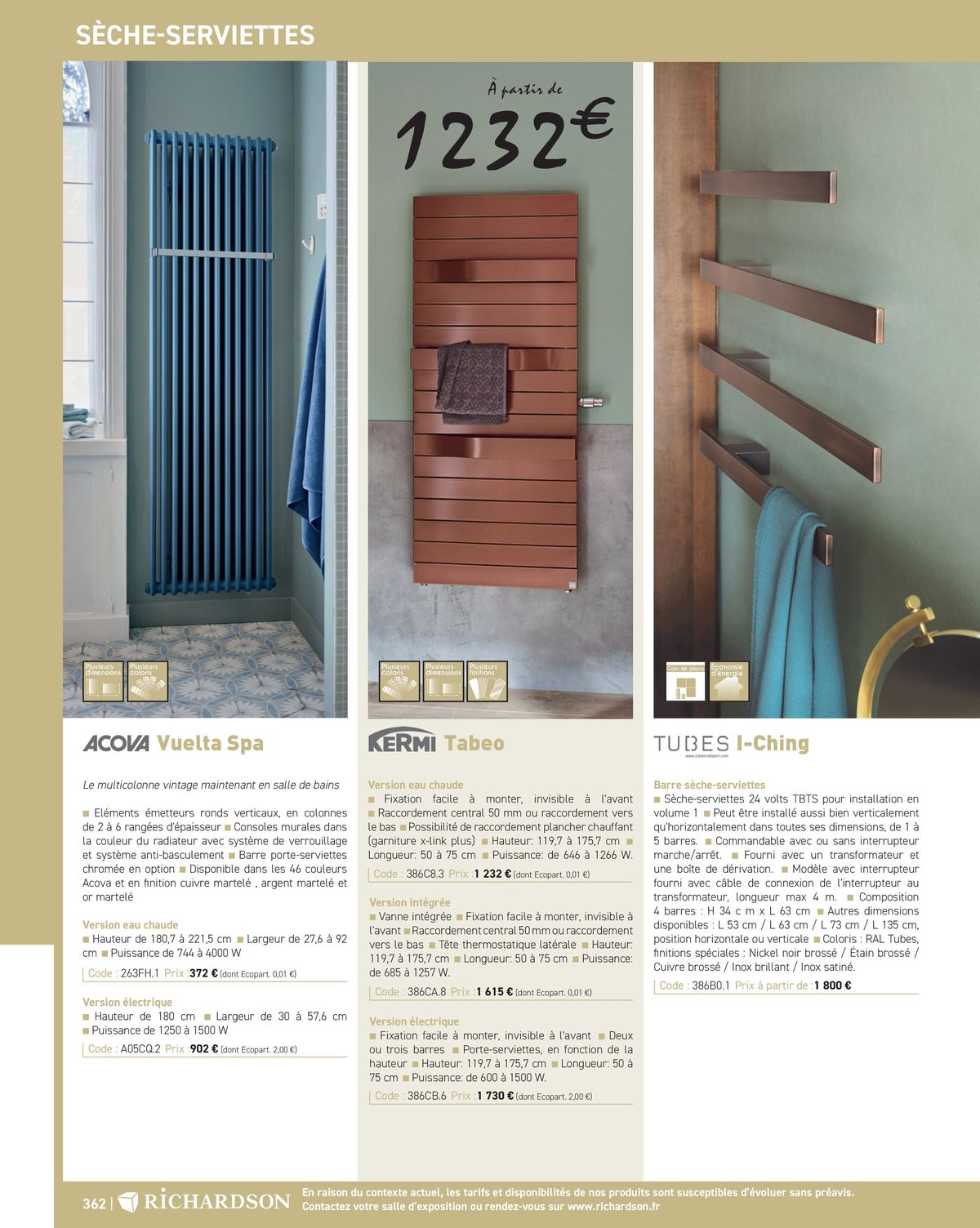 Catalogue Salle de bains et carrelage 2024, page 00364