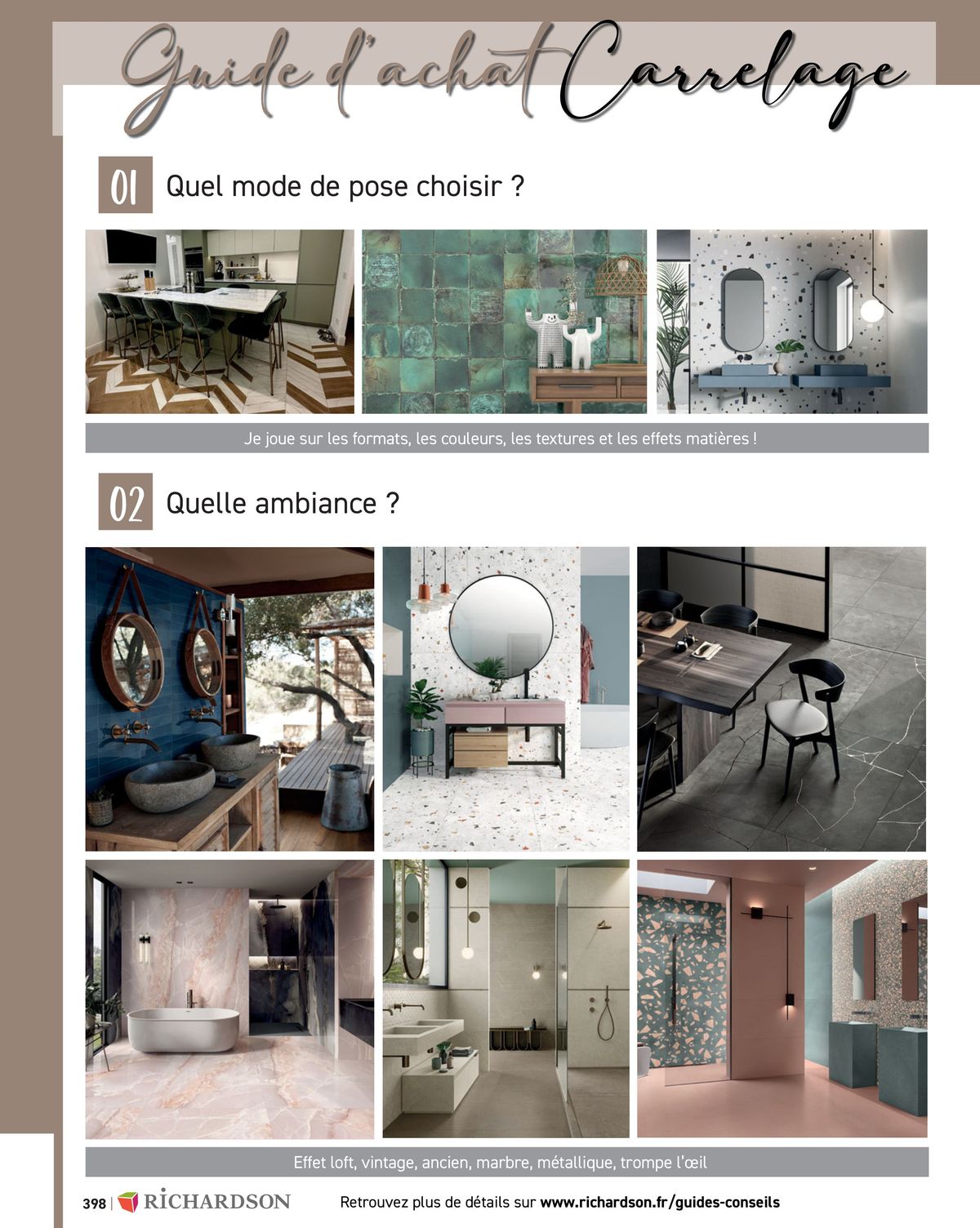 Catalogue Salle de bains et carrelage 2024, page 00400
