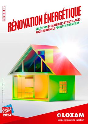 Promos de Bricolage à Valenciennes | Loxam Catalogue rénovation énergétique  sur Loxam | 23/05/2024 - 31/12/2024